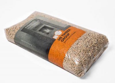 HS Timber Holz Pellets Sackware 15kg Sack 66 Sack Palette deutsche Herstellung – Bild 5