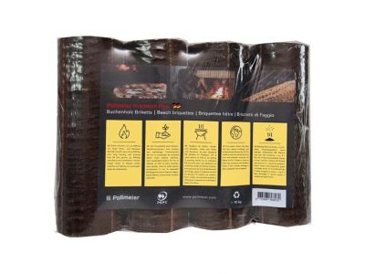 Pollmeier Hartholzbriketts Buche 960 kg Palette – Bild 2