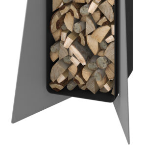 HS Flamingo Deluxe 3 Holzregal Grau