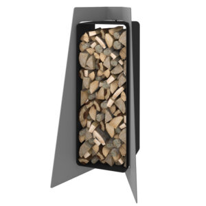 HS Flamingo Deluxe 3 Holzregal Grau