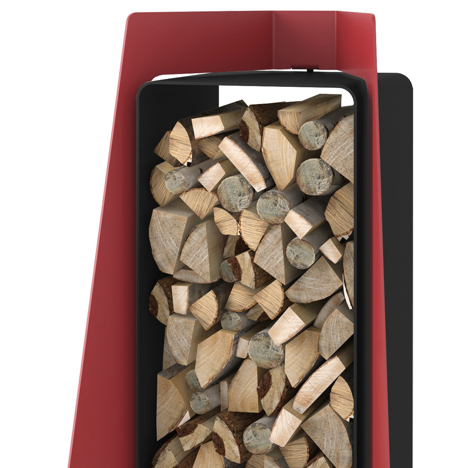 HS Flamingo Deluxe 3 Holzregal Rot – Bild 7