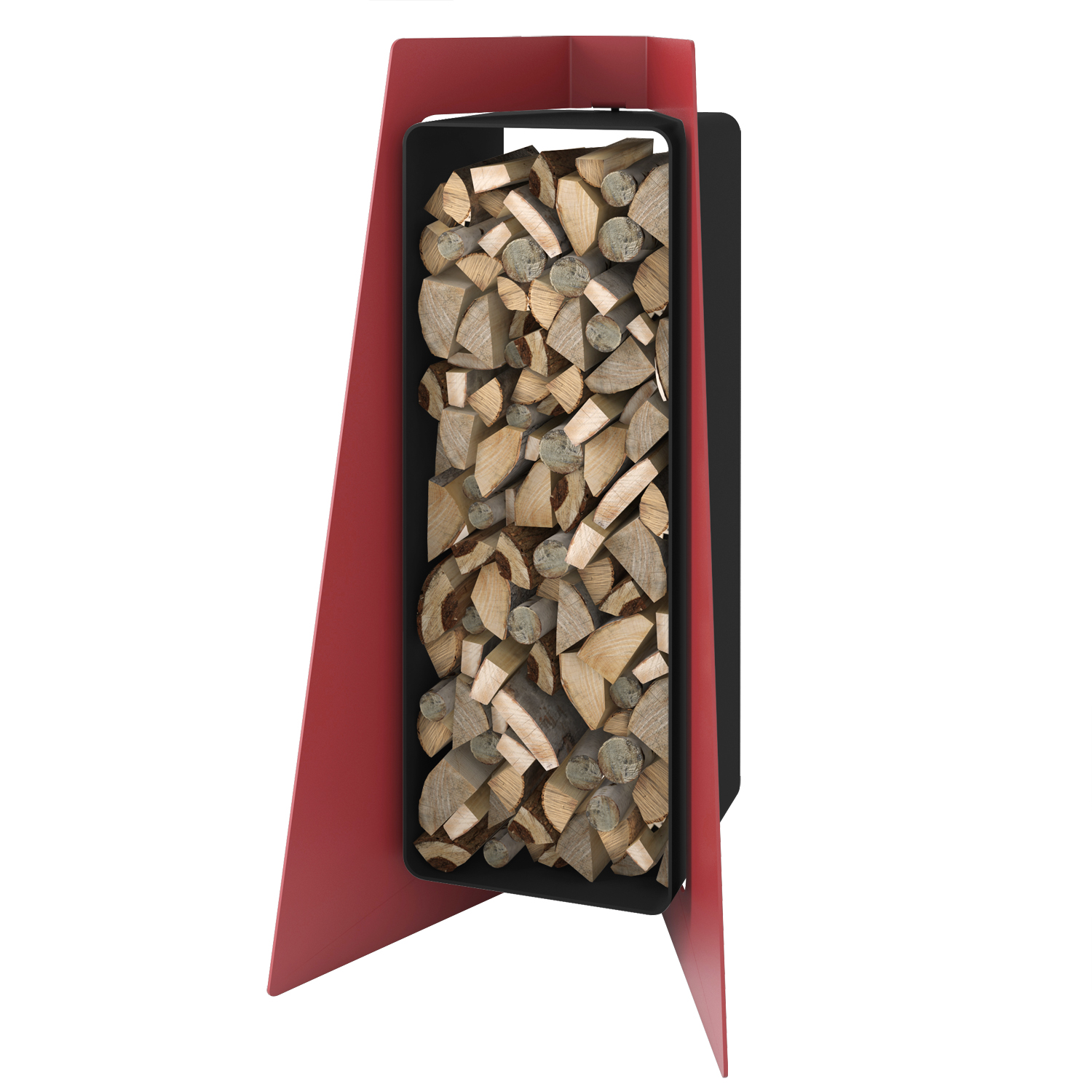 HS Flamingo Deluxe 3 Holzregal Rot