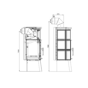 KAMINOFEN HAAS UND SOHN TREVISO III 6,3 KW