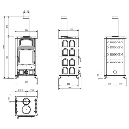 KAMINOFEN LA NORDICA CONCITA 2.0 | 11,8 KW – Bild 4