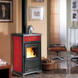 KAMINOFEN LA NORDICA TERMOROSSELLA PLUS EVO DSA 4.0 | 11,1 KW WASSERFÜHREND