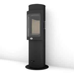 KAMINOFEN MAX BLANK ORANGE S KOMBI 5,8 KW