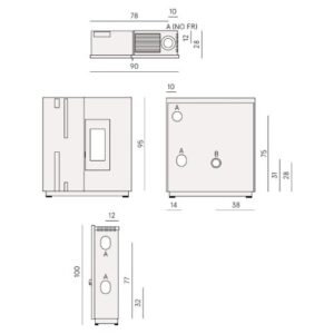 Pelletofen Cadel Baggy 7 | 6,9 kW