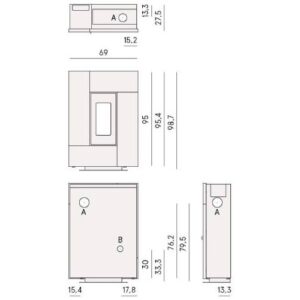 Pelletofen Cadel Grace 7 | 7 kW