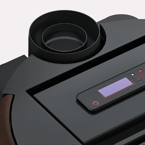 Pelletofen Cadel Shell 9 Up-Twin 9,1 kW – Bild 2