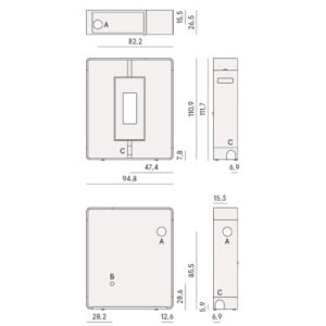 Pelletofen Cadel Tile Plus 10 | 10 kW