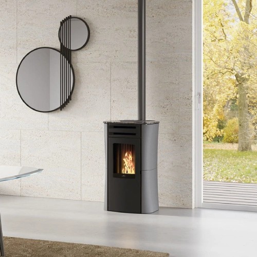 PELLETOFEN EDILKAMIN DANIA AIR TIGHT PLUS 8 KW – Bild 2