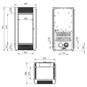 Pelletofen Königshütte Lima 2.0 | 6 kW