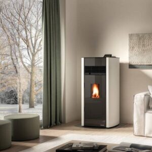 PELLETOFEN PALAZZETTI ECOFIRE BIANCA LUX 9 KW